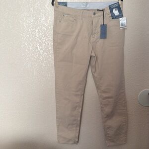 Curve Appeal Khaki Stretch Skinny Jeans